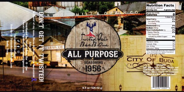 1956 All-Purpose Seasoning<br> (Coming Soon)